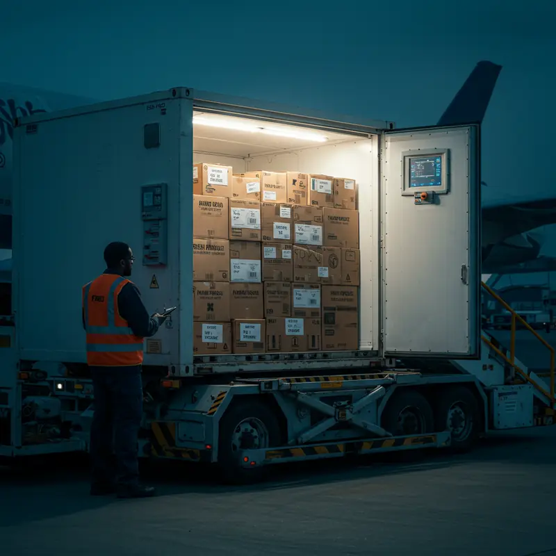 Air freight reefer services