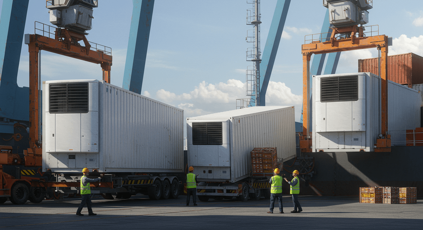 Sea freight reefer services